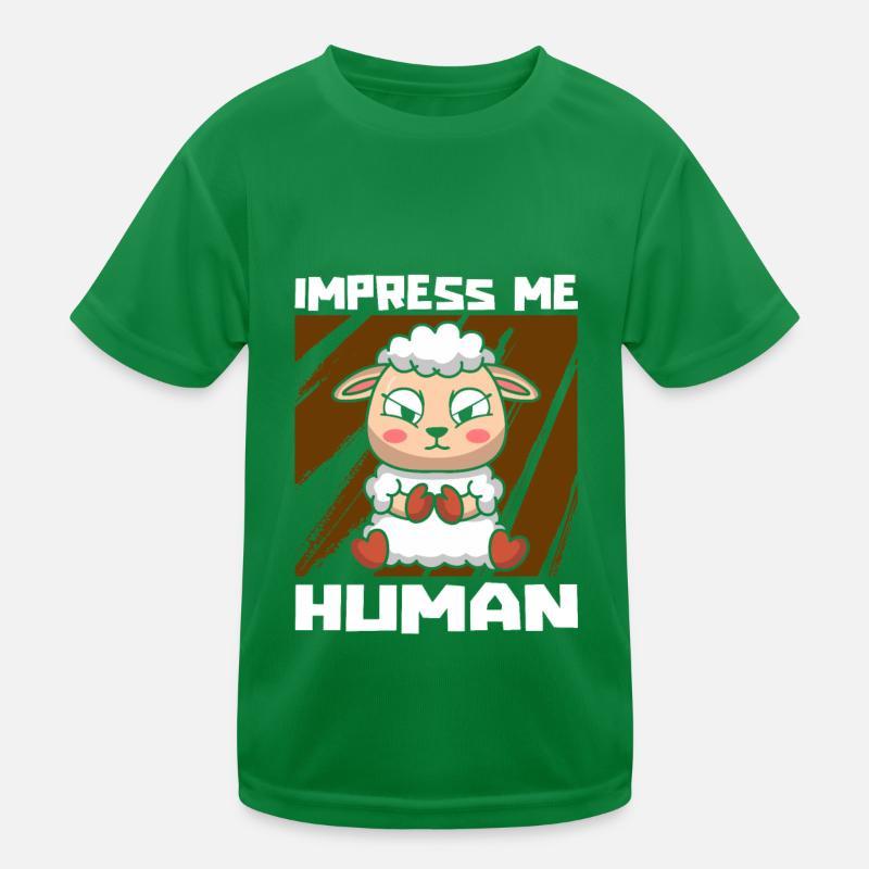 Sheep Funny Lamb Kids Functional T-Shirt