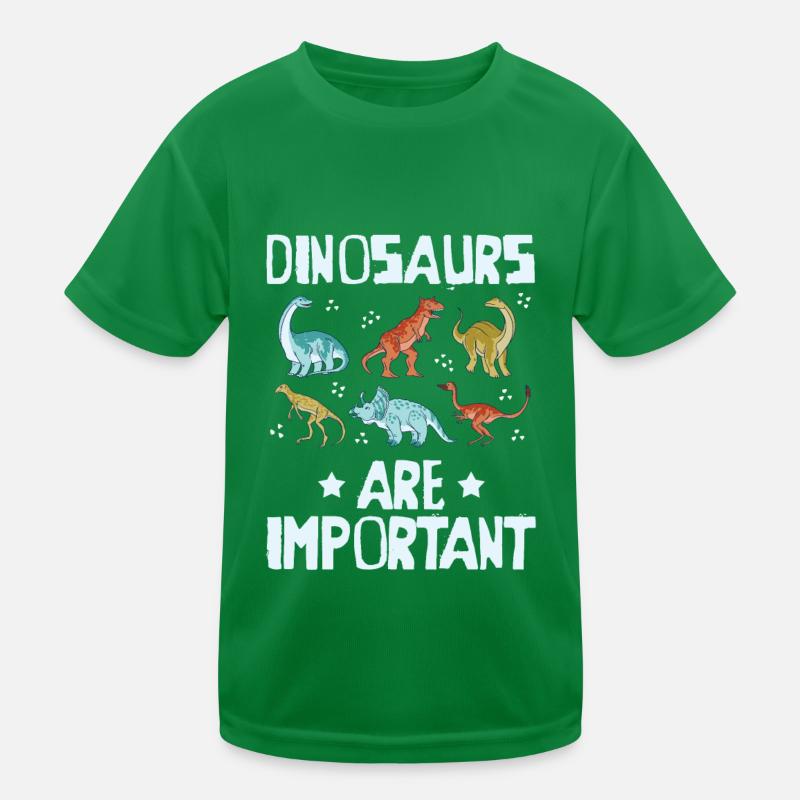 Dinosaurier Kinder Funktions-T-Shirt