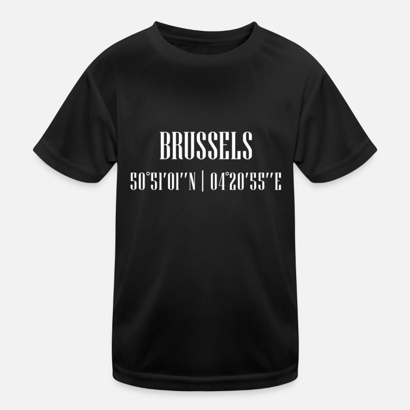 Coordonnées de la ville T-shirt sport Enfant