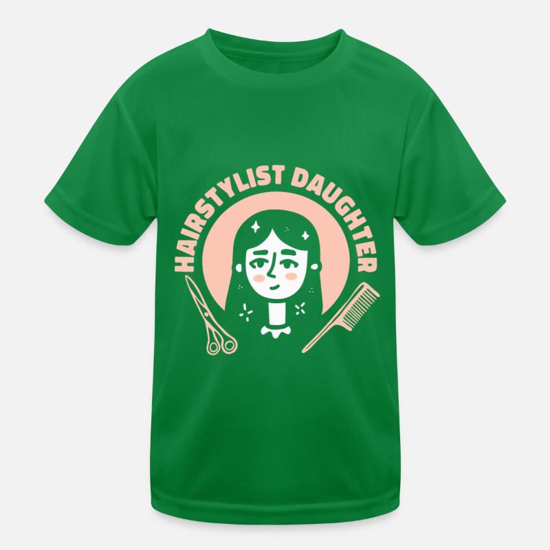Coiffeuse Coiffeuse Fille T-shirt sport Enfant
