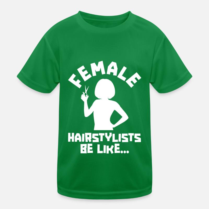 Coiffeuse Coiffeuse Femme T-shirt sport Enfant