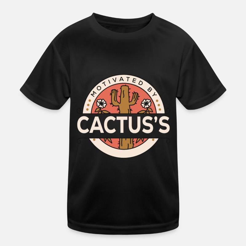 Cactus Garden Cactus Kids Functional T-Shirt