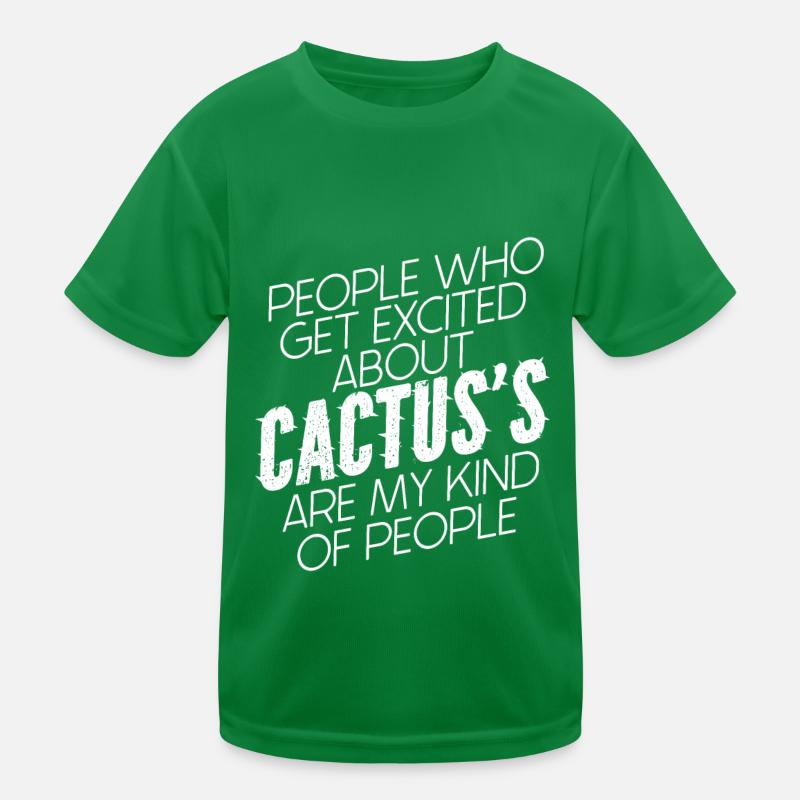 Kaktus Garten Kinder Funktions-T-Shirt