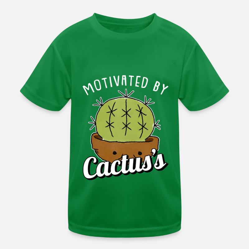 Kaktus Garten Saftig Kinder Funktions-T-Shirt
