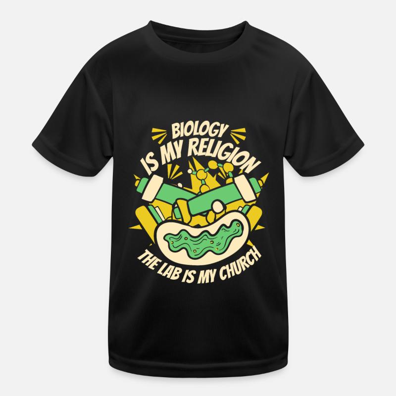 Biology Biologist Laboratory Molecular Biologist Kids Functional T-Shirt