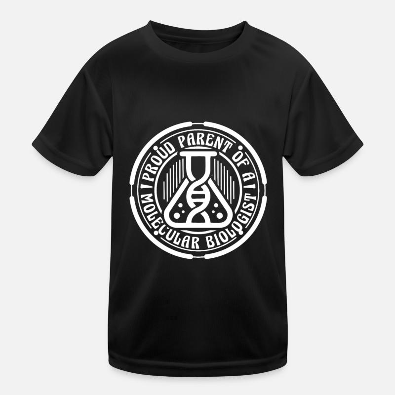Biologiste Biologiste Parent Biologiste moléculaire T-shirt sport Enfant
