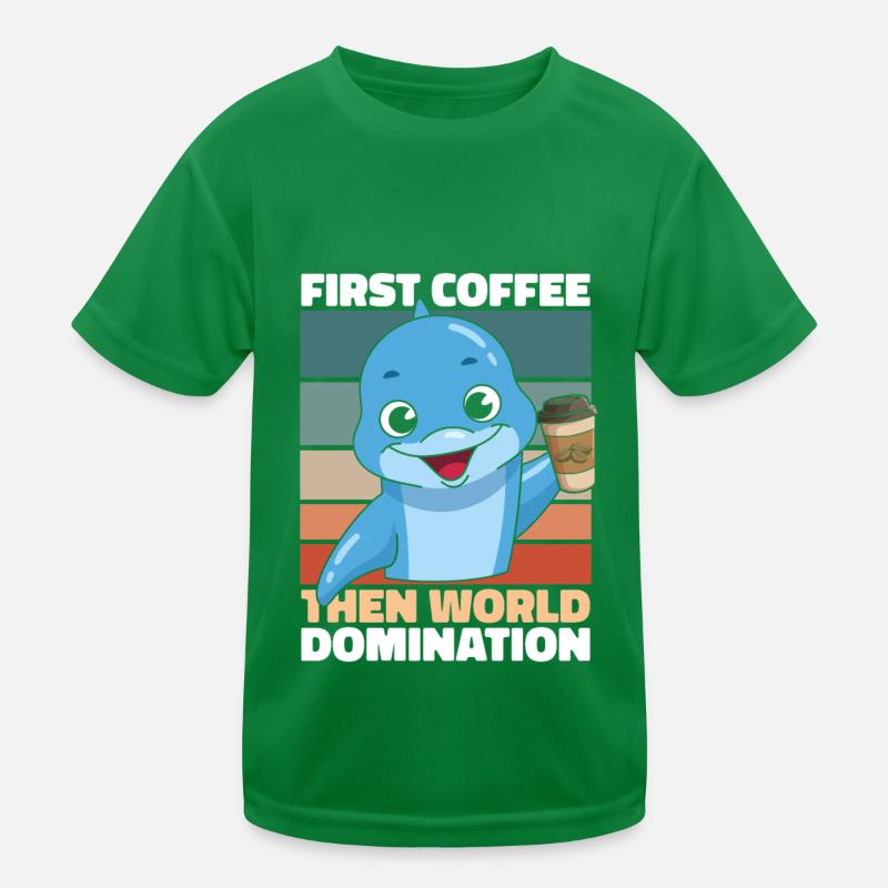 Café Dolphin Dolphin T-shirt sport Enfant