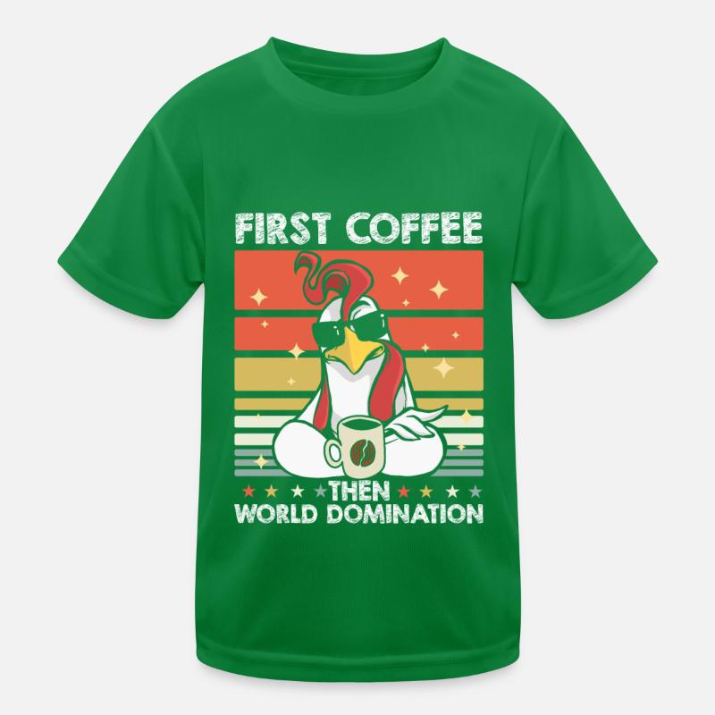 Lunettes de soleil Hahn Gockel Coffee T-shirt sport Enfant