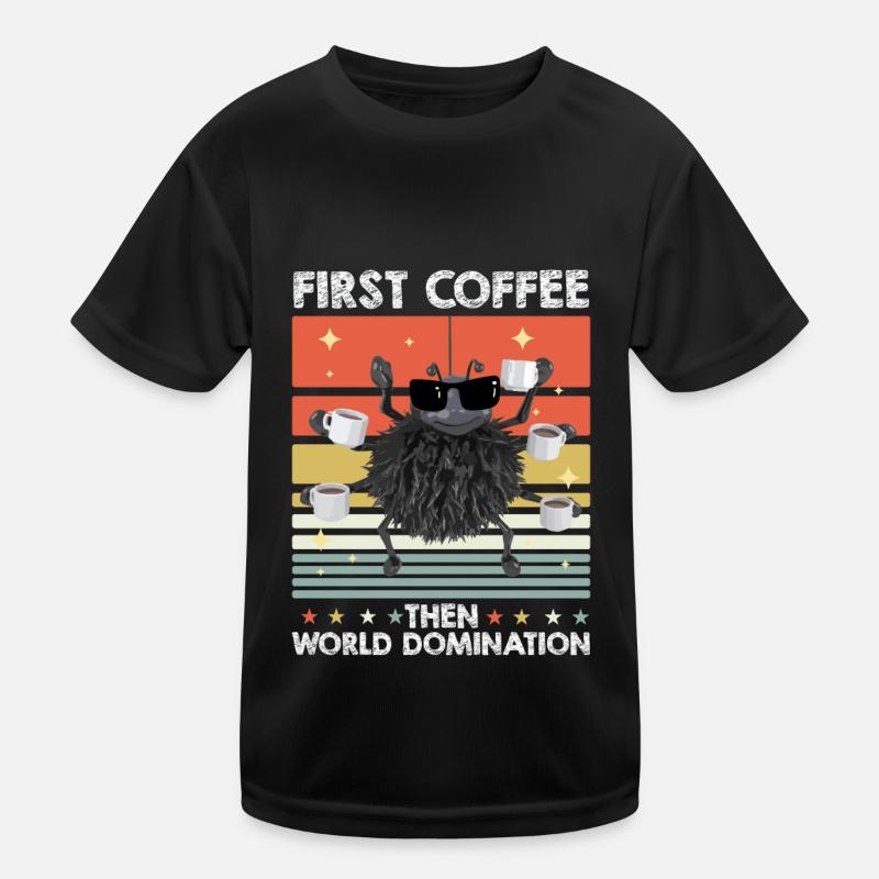 Spider Sunglasses Café T-shirt sport Enfant