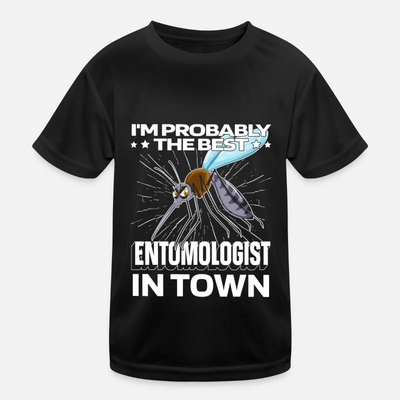 Entomology Entomologist Insect Mosquito Kids Functional T-Shirt