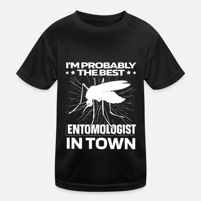 Entomology Entomologist Insect Mosquito Kids Functional T-Shirt