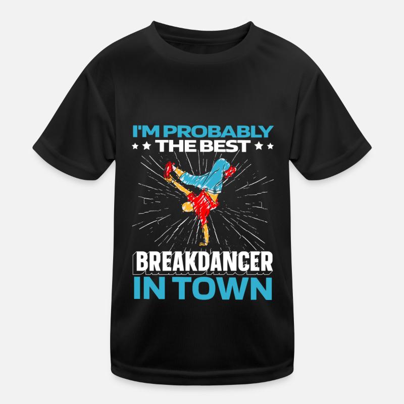 Breakdance Breakdancer Breakdance Drôle T-shirt sport Enfant