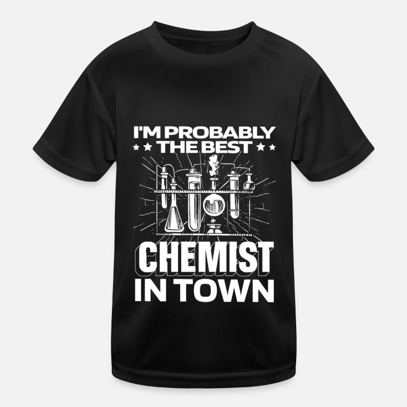 Chemistry Chemist Lustig Kids Functional T-Shirt