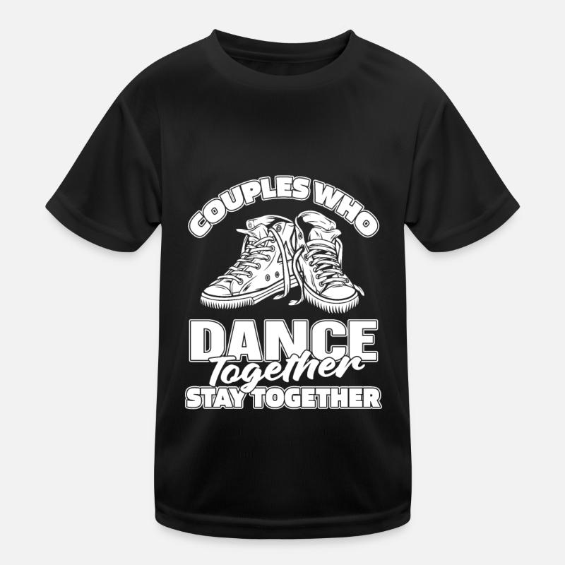 Tanzlehrer Paar Kinder Funktions-T-Shirt