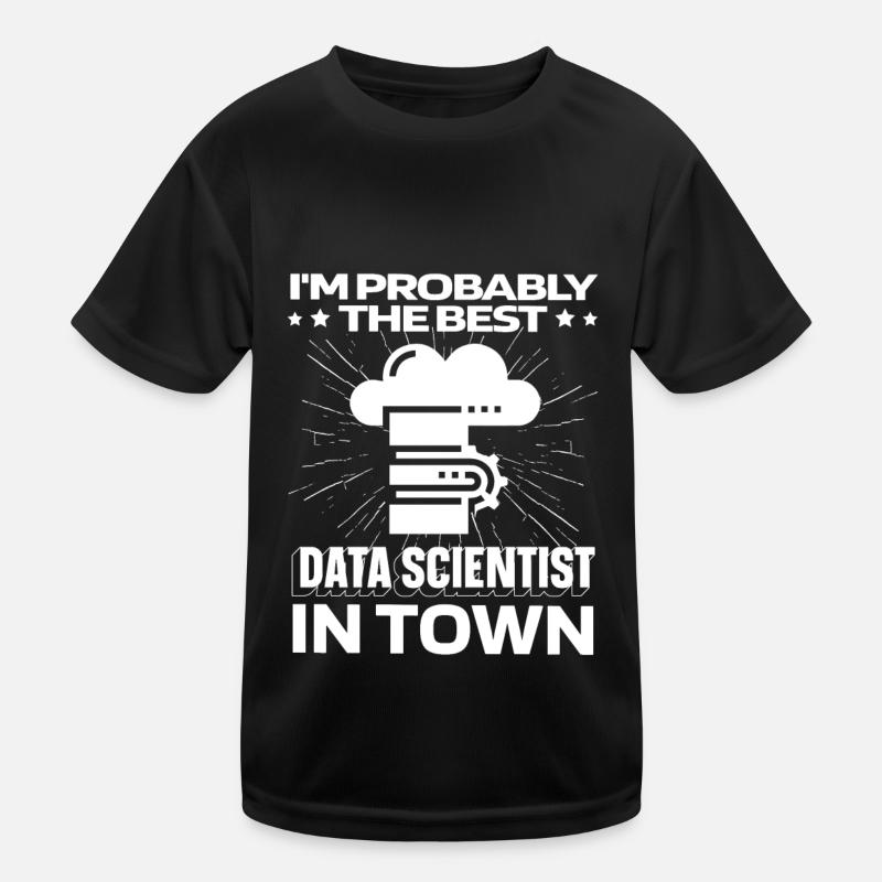 Data Science Data Analyst Server Kids Functional T-Shirt