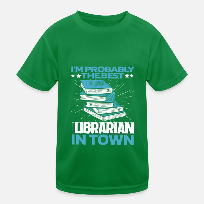 Librarian Lustig Kids Functional T-Shirt