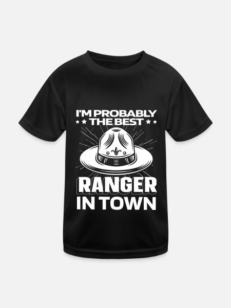Sommet Forester Montana - T-shirt sport Enfant - noir - Devant