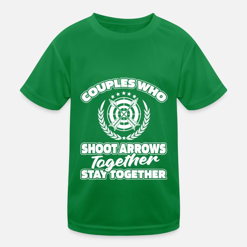 Archery Archery Archer Pair Kids Functional T-Shirt