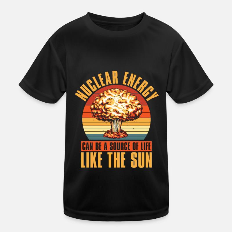 Physics Phyiker Nuclear Physics Kids Functional T-Shirt
