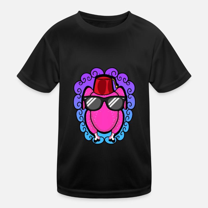 Thanksgiving Cold Kids Functional T-Shirt