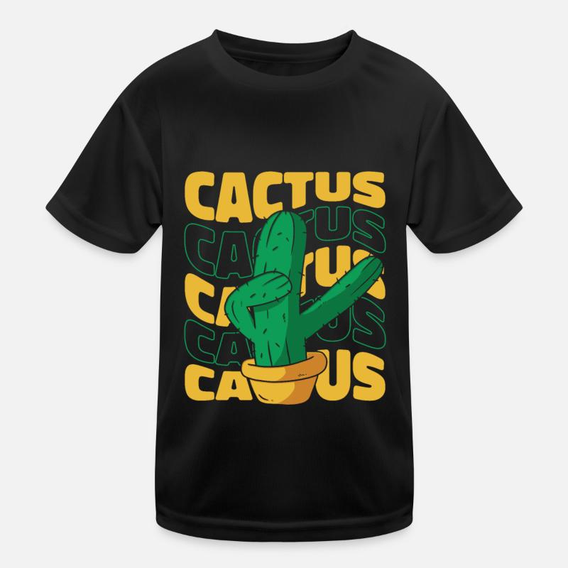 Jardin de cactus T-shirt sport Enfant