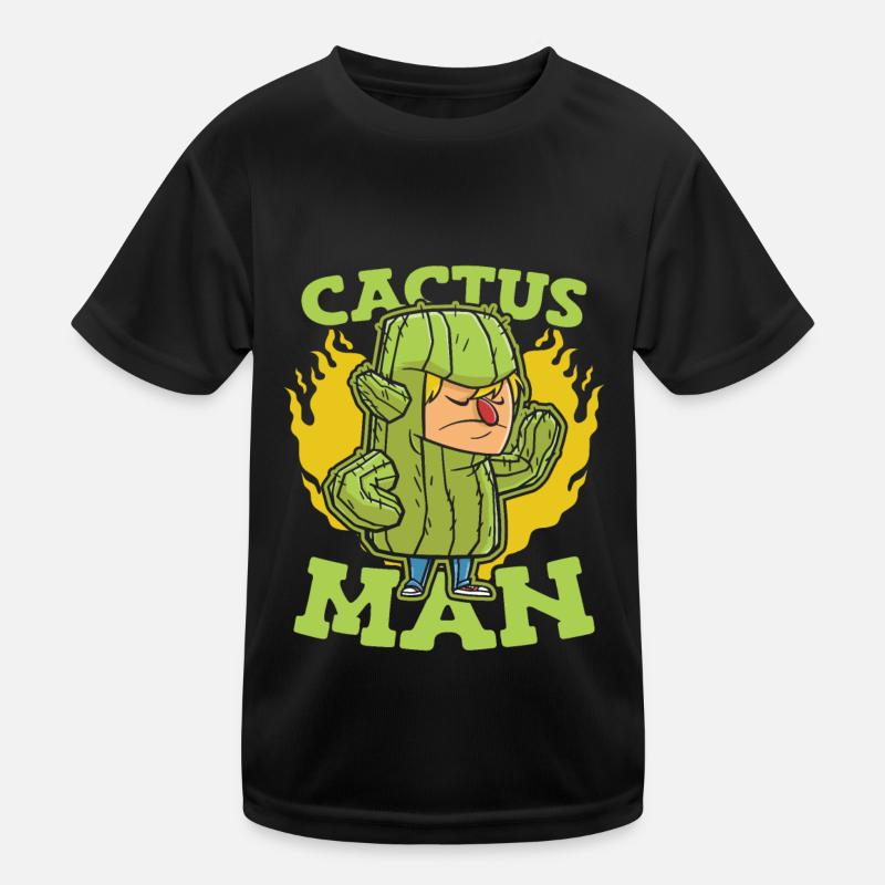 Cactus Garden Kids Functional T-Shirt