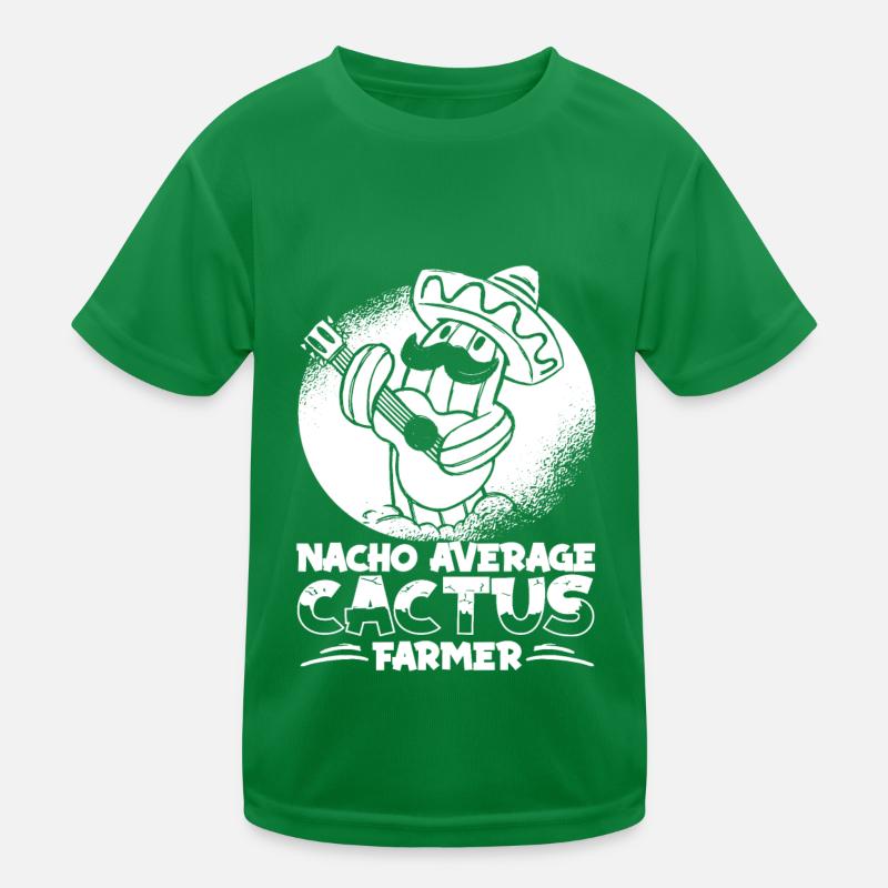 Kaktus Garten Kinder Funktions-T-Shirt