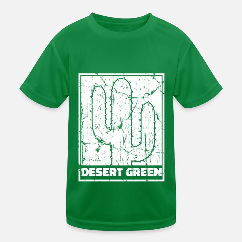 Jardin de cactus T-shirt sport Enfant
