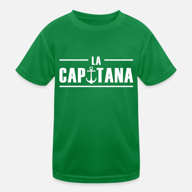 Voilier Ancre La Capitana T-shirt sport Enfant