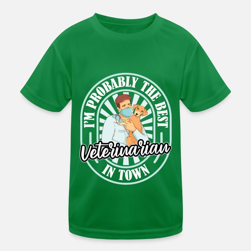 Veterinary Assistant Humor Kids Functional T-Shirt