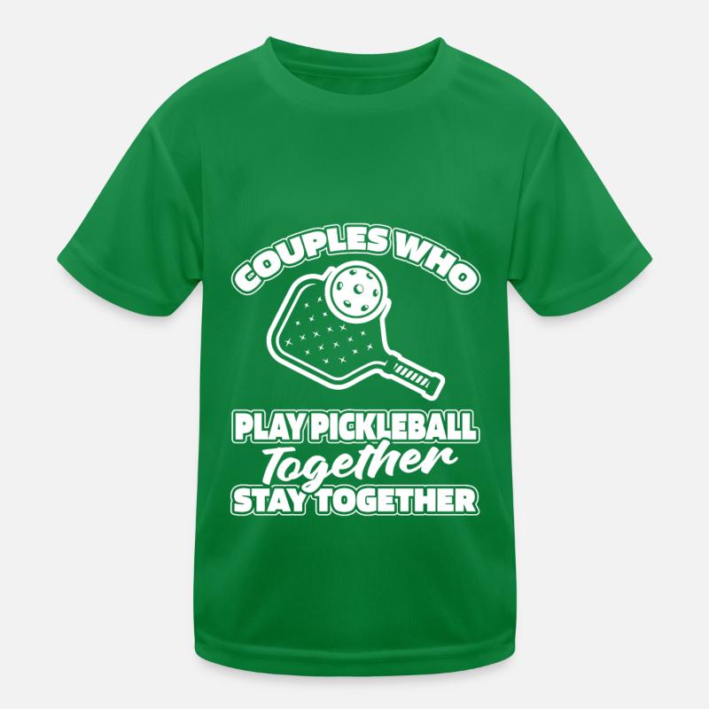 Pickleball pair Kids Functional T-Shirt