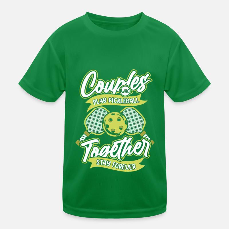 Paire de pickleball T-shirt sport Enfant