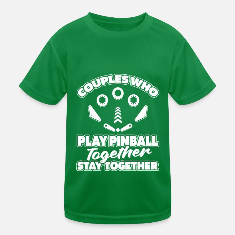 Pinball Pair Kids Functional T-Shirt