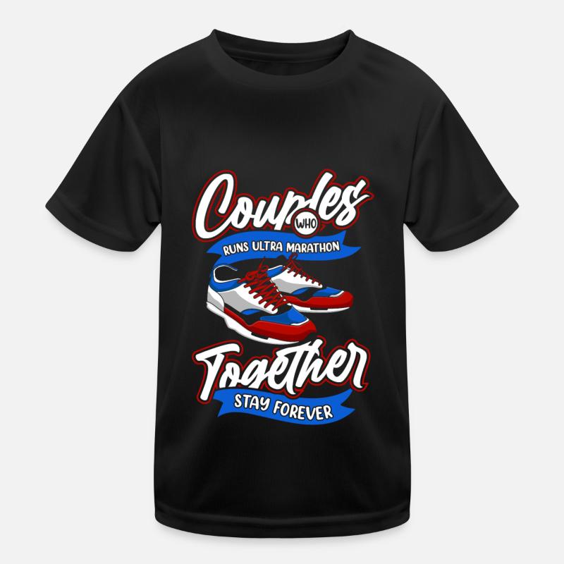 Ultramarathon Couple Kids Functional T-Shirt