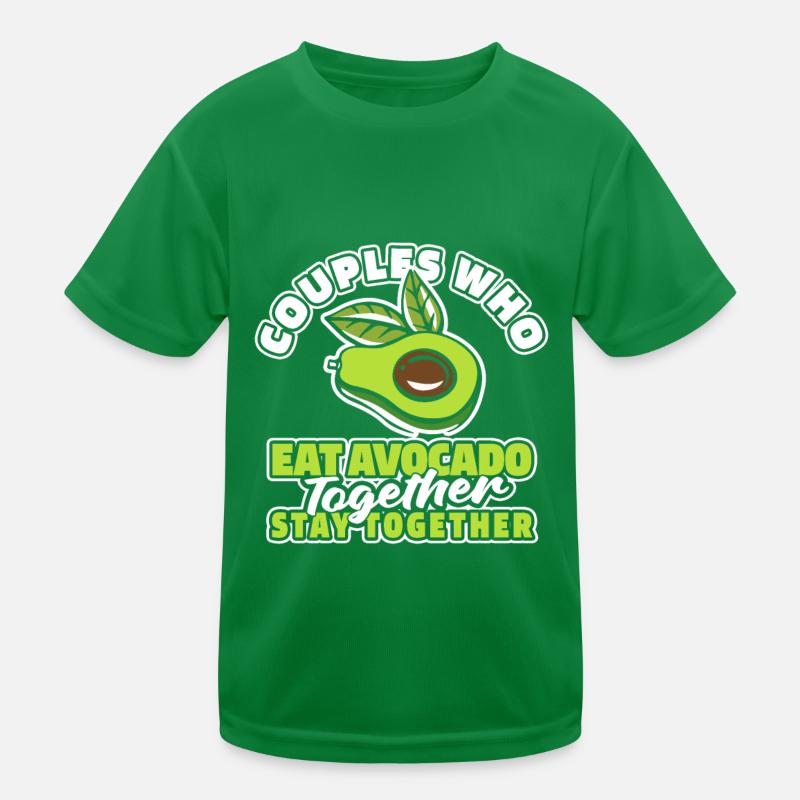 Avocado pair Kids Functional T-Shirt
