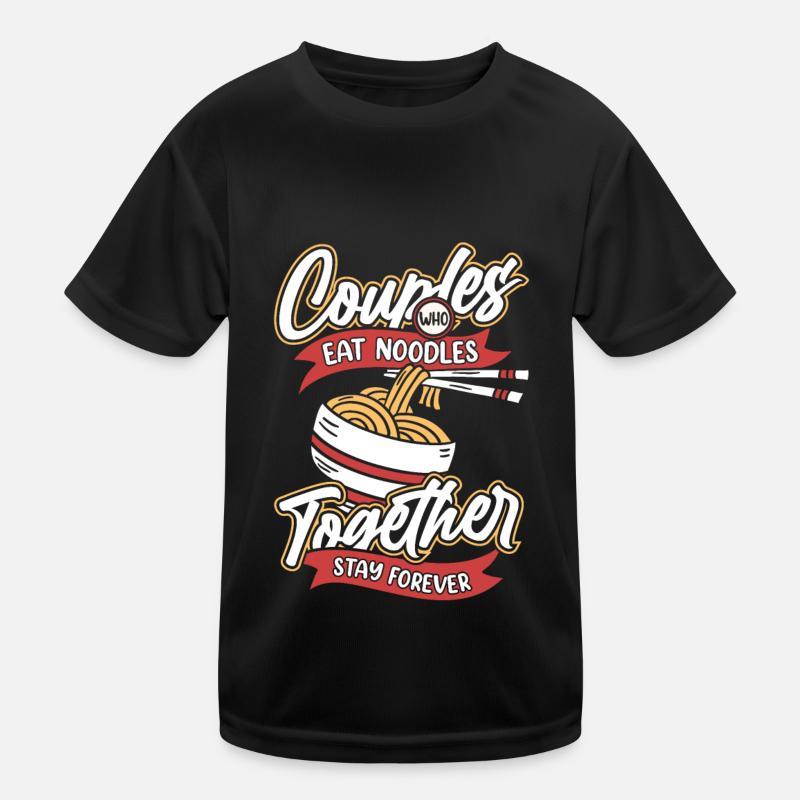 Couple de nouilles T-shirt sport Enfant