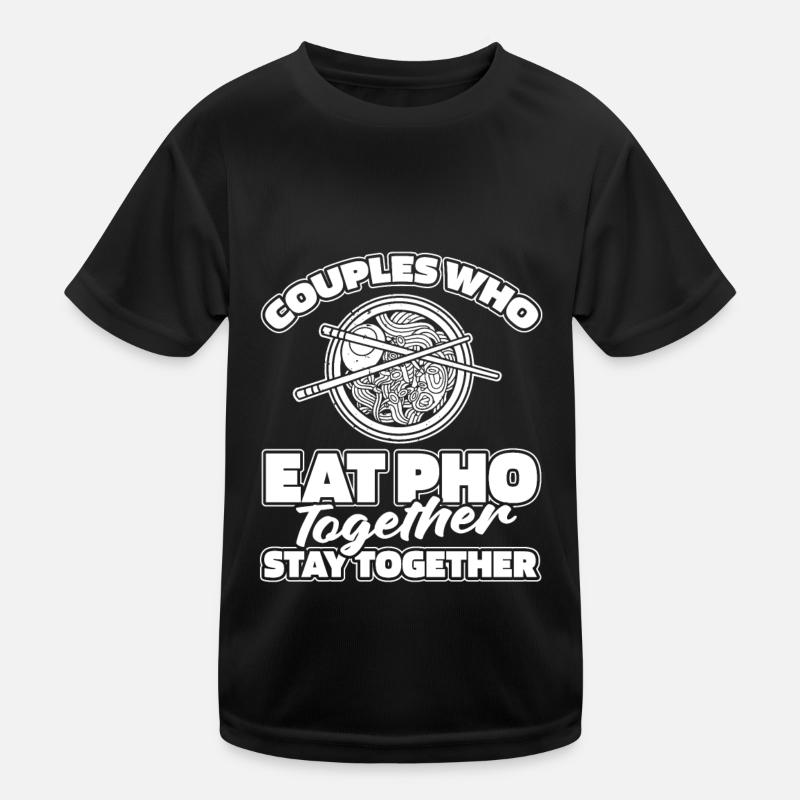 Pho Bowl Paar Kinder Funktions-T-Shirt
