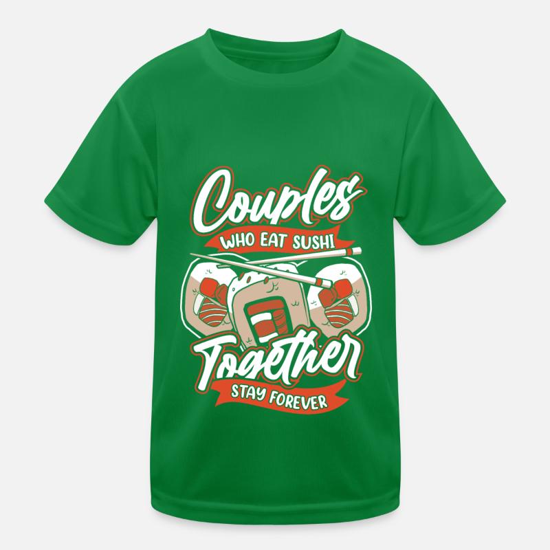 Sushi Paar Kinder Funktions-T-Shirt