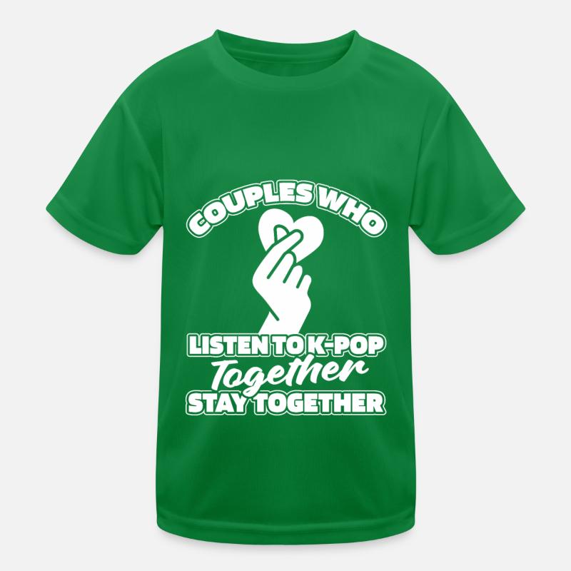 K Pop Kpop Paire Pop Coréenne T-shirt sport Enfant