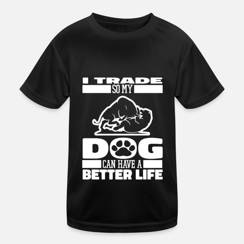 Day Trading Day Trader Chien T-shirt sport Enfant