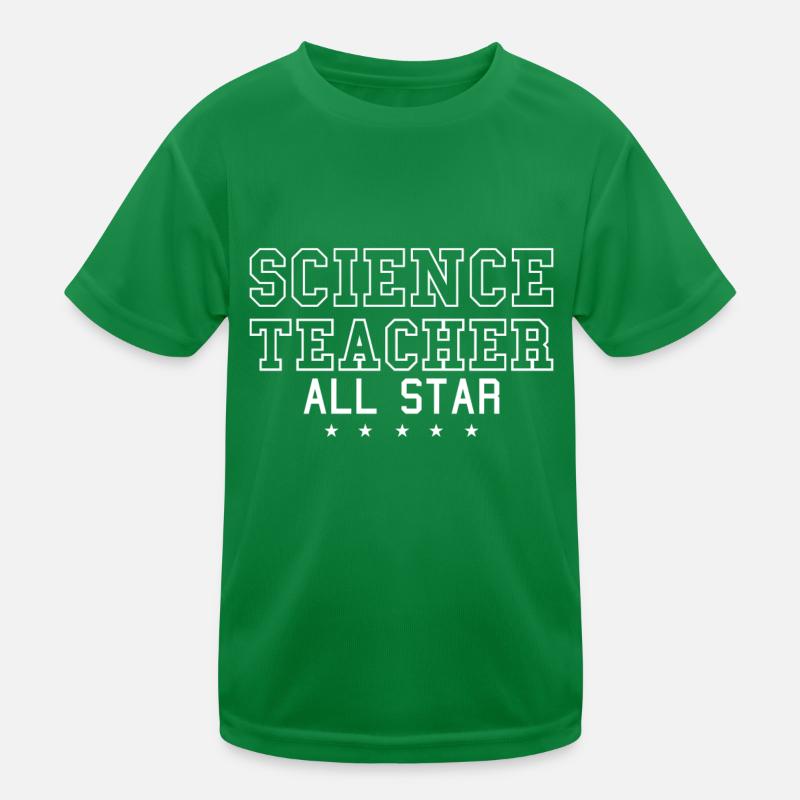 Science Scientists All Stars Kids Functional T-Shirt