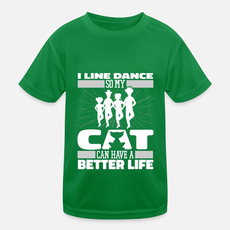 Chat de danse en ligne T-shirt sport Enfant