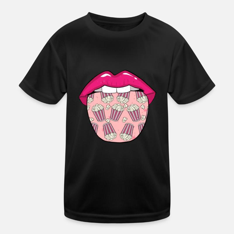 Popcorn tongue Kids Functional T-Shirt