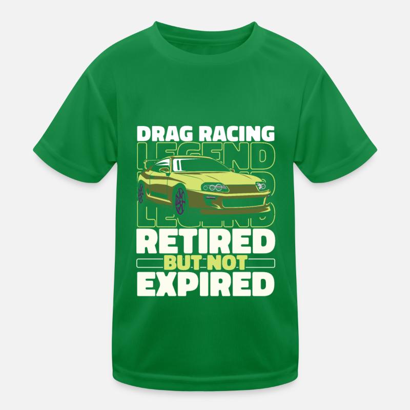 Course de dragsters à la retraite T-shirt sport Enfant