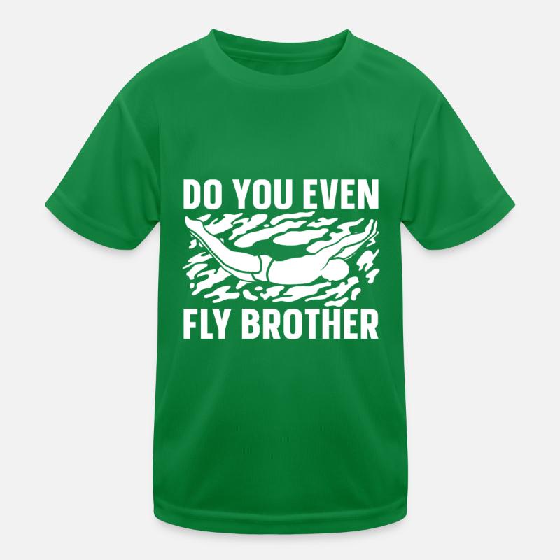 Turmspringen Turmspringer Bruder Kinder Funktions-T-Shirt
