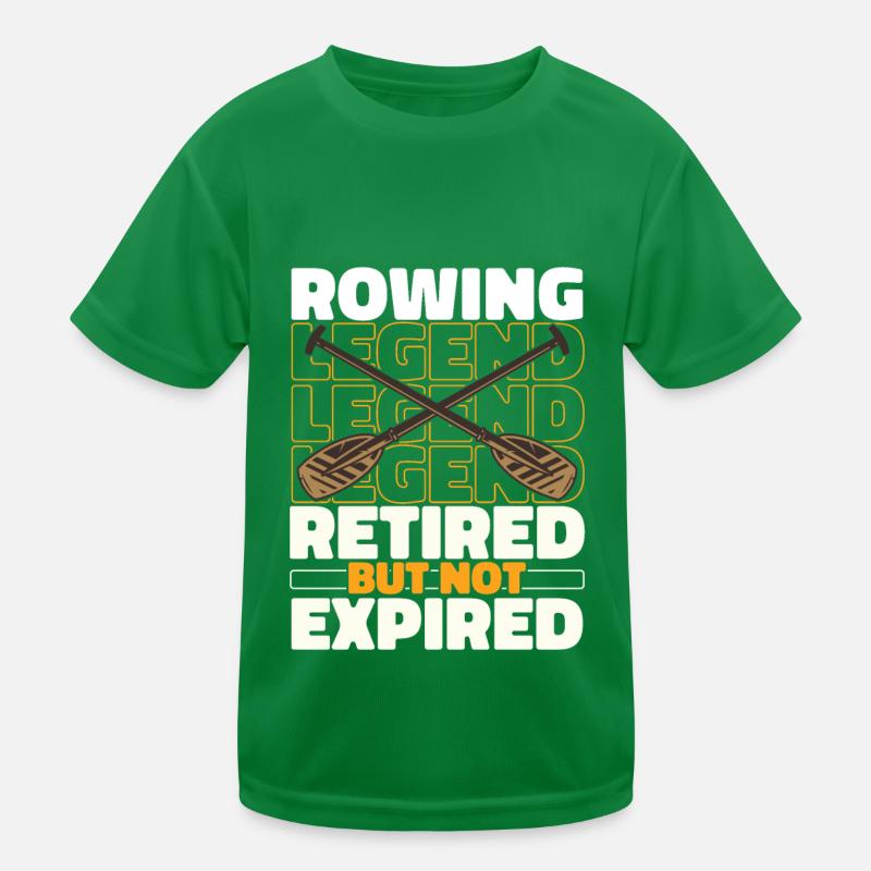 Rowing Retired rowers Kids Functional T-Shirt