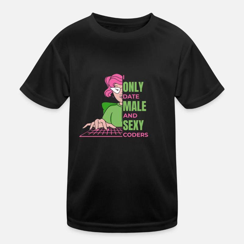 Developer Coder Programmer Humor Kids Functional T-Shirt