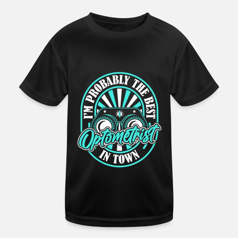 Opticians Opticians Phoropters Kids Functional T-Shirt