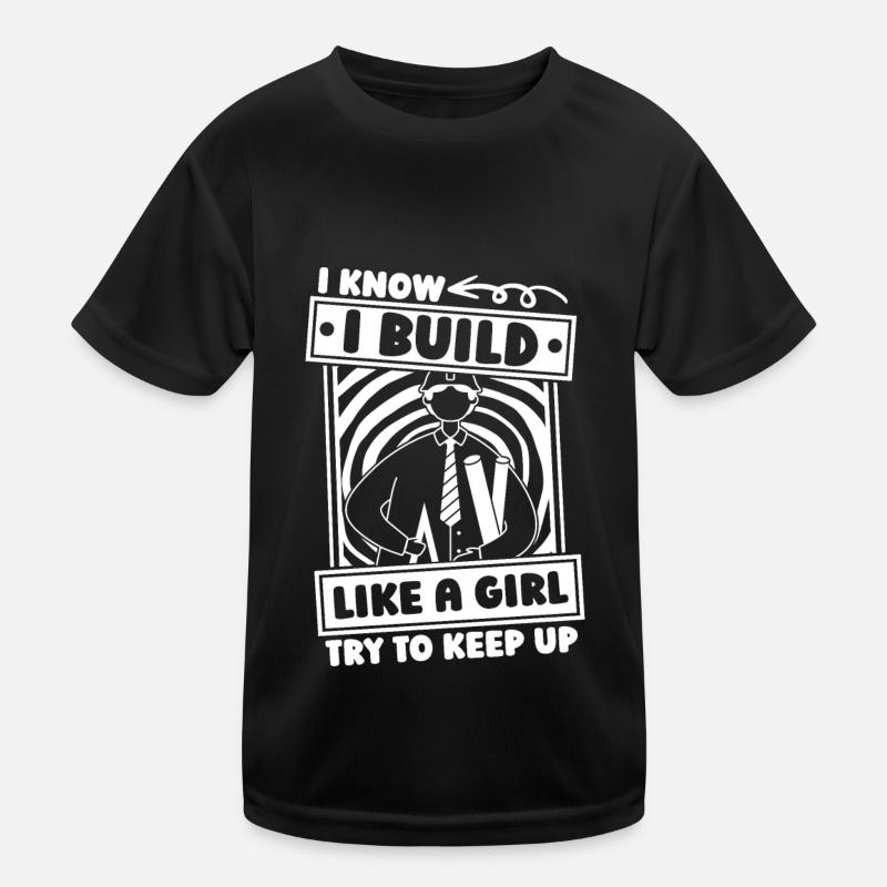 Architect Architecture Humor Kids Functional T-Shirt