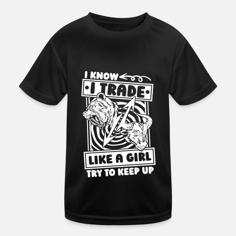 Day Trading Day Trader Humour T-shirt sport Enfant